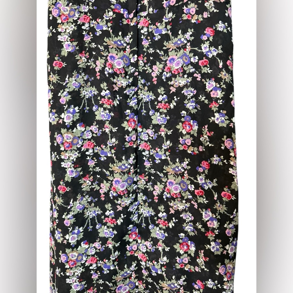 Vintage Jessica McClintock Gunne Sax Floral Cottagecore Dress - Picture 8 of 13